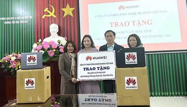 Huawei Việt Nam đưa công nghệ vào giáo dục đến vùng cao