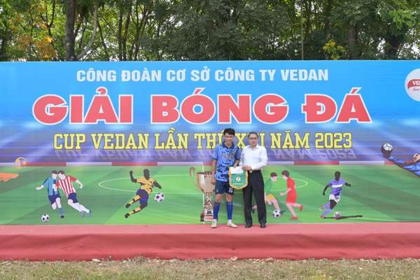 Giải bóng đá “Cúp Vedan”2023 - Sân chơi nâng cao sức khỏe, thắt chặt tình đoàn kết