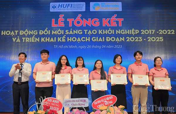 Sinh viên Trường Đại học Công nghiệp Thực phẩm TP. Hồ Chí Minh có hơn 700 ý tưởng khởi nghiệp