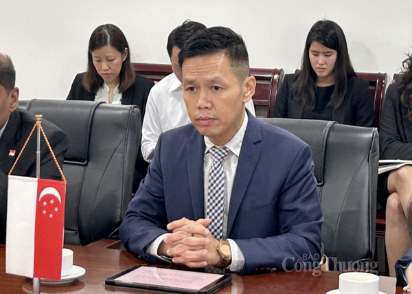 Ông Keith Tan, Thứ trưởng (đang trong quá trình bổ nhiệm) Bộ Công Thương Singapore