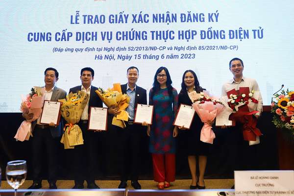 Thêm 5 doanh nghiệp tại Việt Nam đủ điều kiện cung cấp dịch vụ chứng thực hợp đồng điện tử