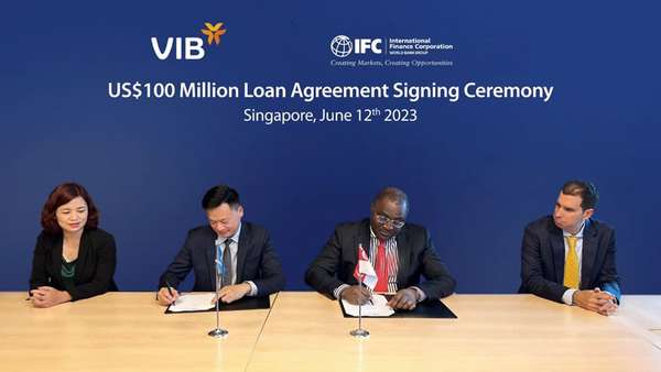 VIB ký kết hợp đồng vay mới với IFC, nâng tổng hạn mức tín dụng lên 450 triệu đô la Mỹ
