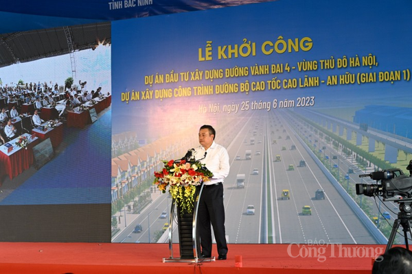 Hà Nội: Chính thức khởi công dự án Vành đai 4 vùng Thủ đô