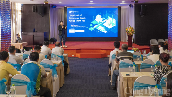 Tập huấn chuyên sâu về thương mại điện tử cho doanh nghiệp Khánh Hòa