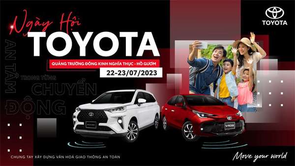 Toyota Việt Nam tổ chức sự kiện “Ngày hội Toyota” tại Hà Nội
