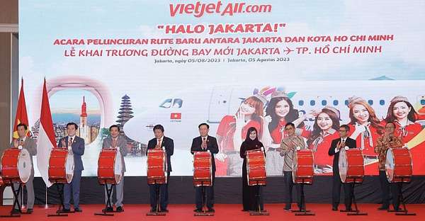 Vietjet mở đường bay thẳng từ Jakarta đến TP. Hồ Chí Minh
