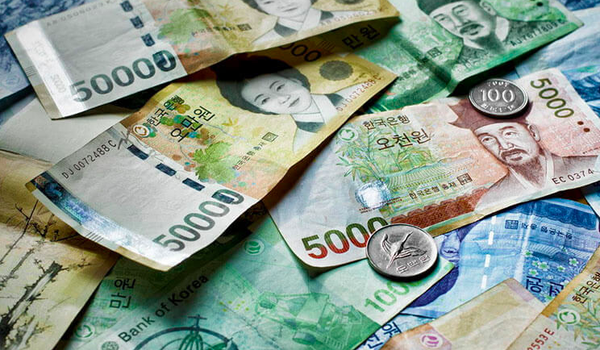 Tỷ giá tiền Won Hàn Quốc hôm nay 9/8/2023: Đồng tiền Won giảm nhẹ