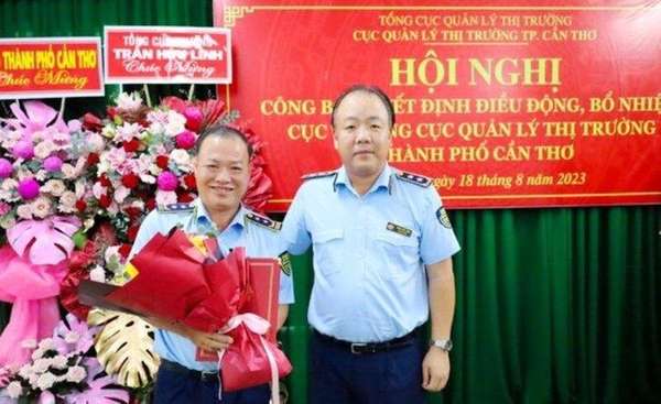 Bổ nhiệm ông Nguyễn Hùng Em giữ chức Cục trưởng Cục Quản lý thị trường Cần Thơ