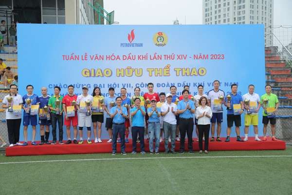 Sức hút từ giải giao hữu thể thao của Công đoàn Dầu khí Việt Nam