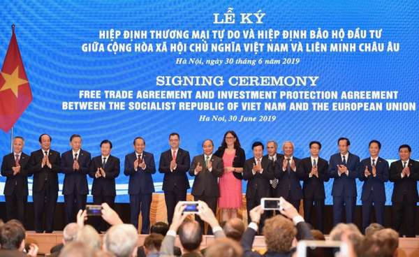 Chính thức ký Hiệp định thương mại tự do Việt Nam và Liên minh châu Âu - EU (EVFTA)