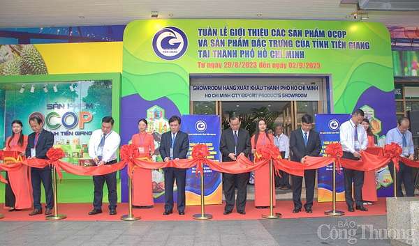 Khai mạc Tuần lễ giới thiệu các sản phẩm OCOP, đặc trưng của Tiền Giang tại TP. Hồ Chí Minh