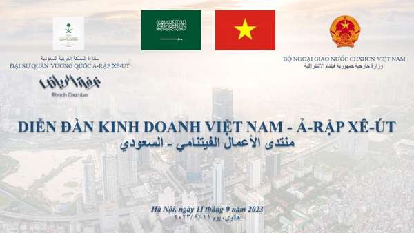 Việt Nam và Saudi Arabia tăng cường các hoạt động xúc tiến thương mại
