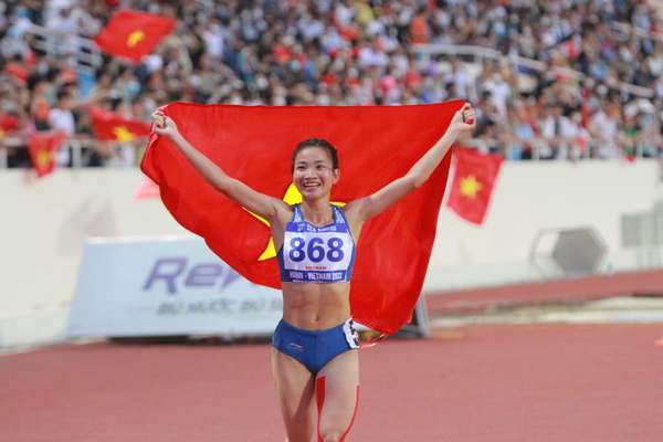 Nhà vô địch SEA Games Nguyễn Thị Oanh