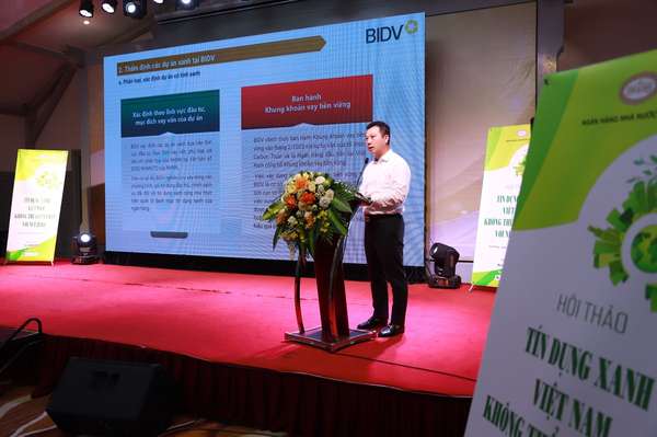 Phó Thống đốc Đào Minh Tú: Tín dụng xanh là vấn đề 