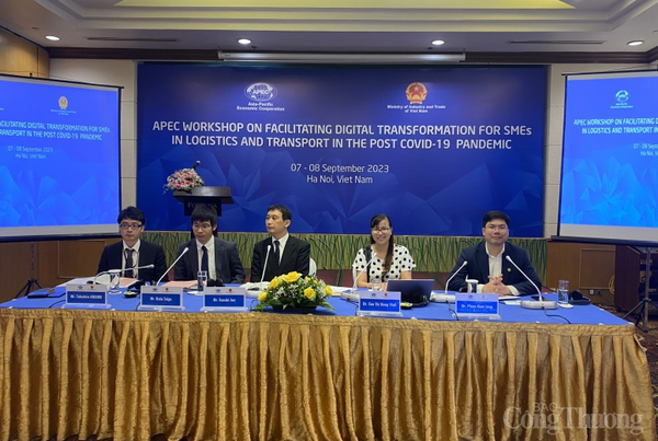 Hội thảo APEC về tạo thuận lợi chuyển đổi số cho doanh nghiệp nhỏ và vừa (SMEs) trong lĩnh vực logistics và vận tải sau đại dịch Covid-19