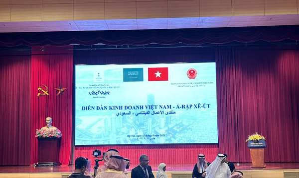 Trên 50 doanh nghiệp Saudi Arabia tham dự Diễn đàn kinh doanh Việt Nam - Saudi Arabia