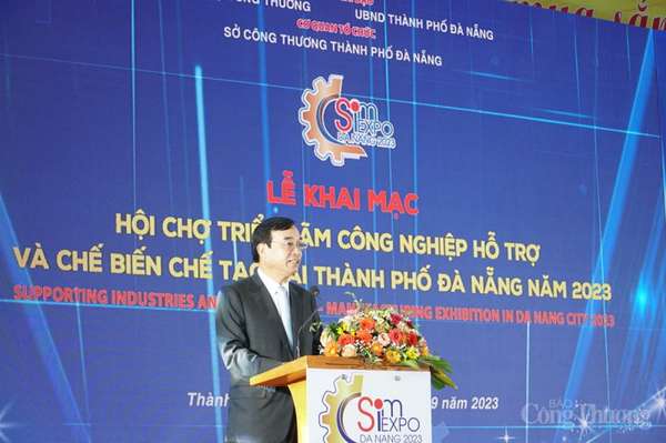 Khai mạc triển lãm công nghiệp hỗ trợ và chế biến chế tạo Đà Nẵng 2023