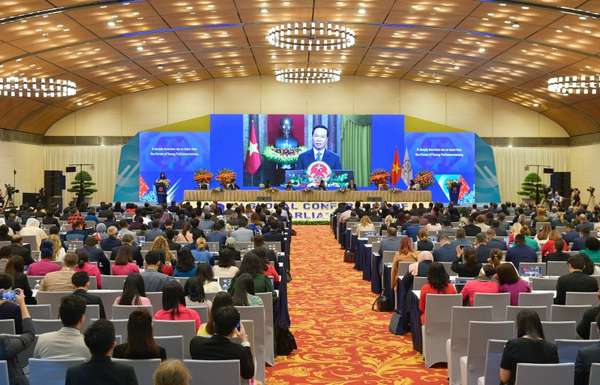Chủ tịch nước gửi thông điệp tới Hội nghị Nghị sĩ trẻ toàn cầu lần thứ 9