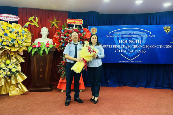 Ông Phạm Ngọc Sơn được bổ nhiệm giữ chức Cục trưởng Cục Quản lý thị trường Đà Nẵng