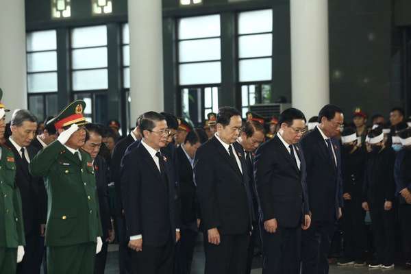Tổ chức trọng thể lễ tang Thượng tướng Nguyễn Chí Vịnh
