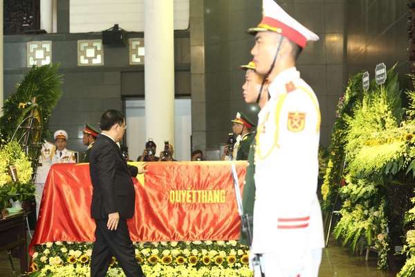 Tổ chức trọng thể lễ tang Thượng tướng Nguyễn Chí Vịnh