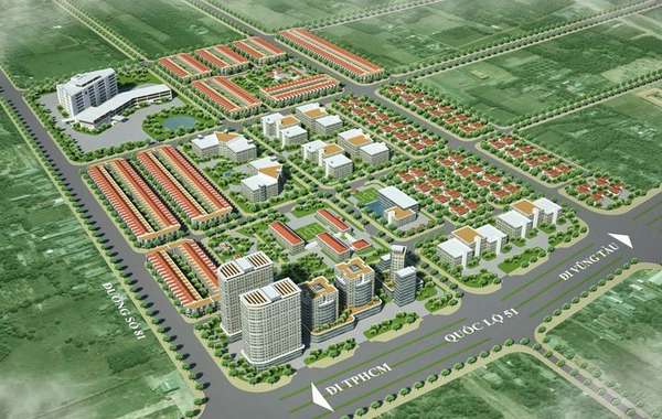 Phối cảnh dự án Nhà ở xã hội thuộc Khu tái định cư đô thị mới Phú Mỹ, huyện Tân Thành.