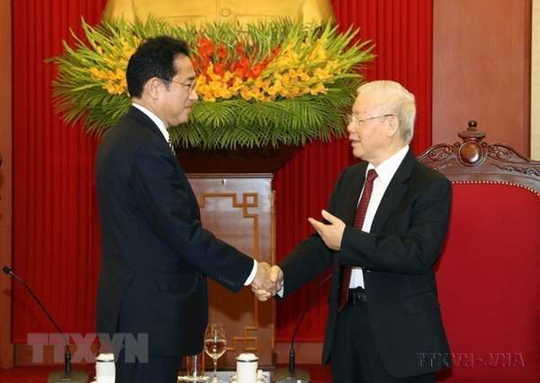 Quan hệ Việt Nam-Nhật Bản: Đối tác Chiến lược Sâu rộng vì Hòa bình | Chính trị | Vietnam+ (VietnamPlus)