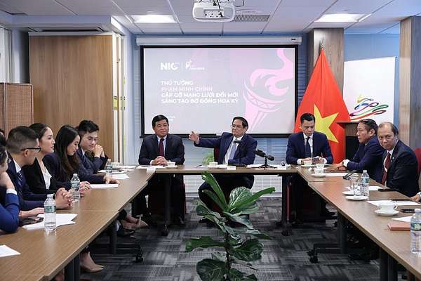 Thủ tướng Phạm Minh Chính: Việt Nam luôn ủng hộ, tạo thuận lợi cho các hoạt động đổi mới sáng tạo