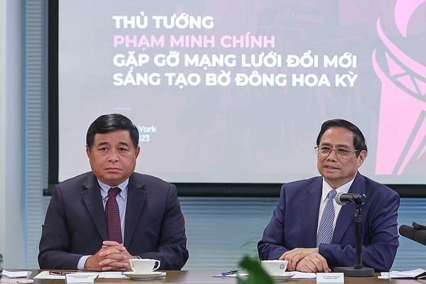 Thủ tướng Phạm Minh Chính: Việt Nam luôn ủng hộ, tạo thuận lợi cho các hoạt động đổi mới sáng tạo