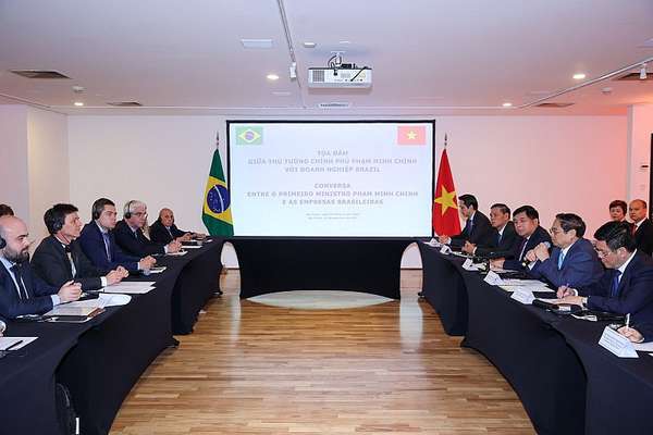 Việt Nam - Brazil: Phấn đấu đưa kim ngạch thương mại hai chiều đạt 10 tỷ USD vào năm 2025
