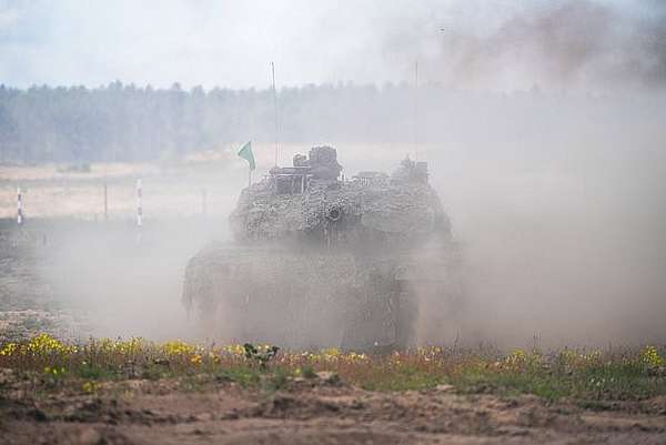 Ukraine đã thiệt hại số lượng đáng kể xe tăng Leopard-2 trong qua trình phản công. Ảnh: Reuters.