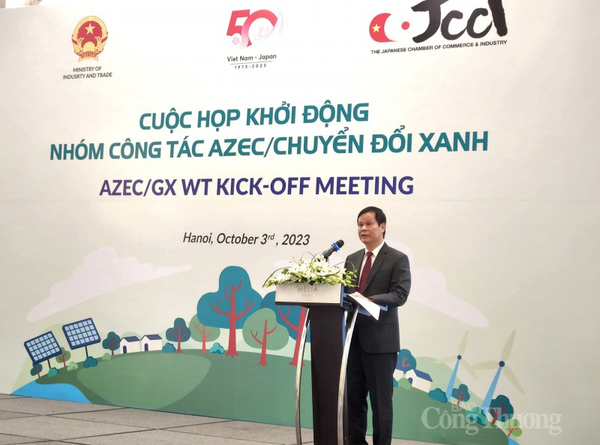 Việt Nam - Nhật Bản: Khởi động Nhóm Công tác xúc tiến AZEC- Chuyển đổi xanh