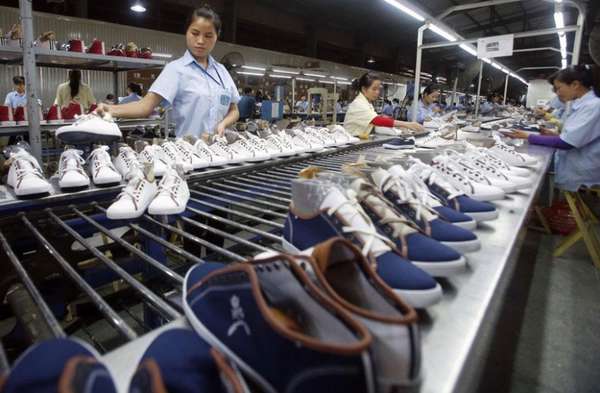Xuất khẩu giày dép 8 tháng năm 2023 giảm mạnh