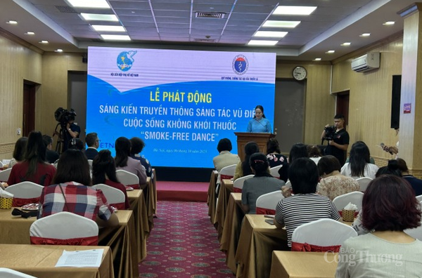 Trung tâm Vì sự phát triển Phụ nữ Bắc Trung Bộ - Hội Liên hiệp Phụ nữ Việt Nam phối hợp với Quỹ Phòng, chống tác hại của thuốc lá, Bộ Y tế tổ chức Sáng kiến truyền thông sáng tác vũ điệu “Smoke- free dance - Cuộc sống không khói thuốc” năm 2023