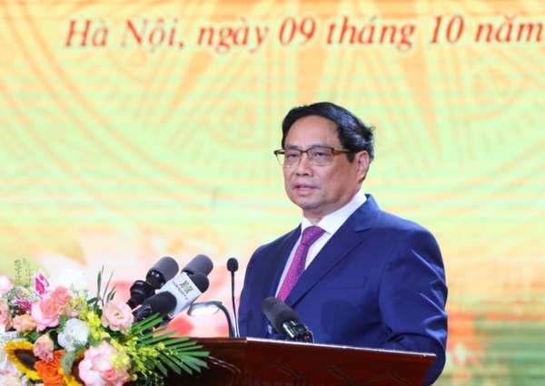 Thủ tướng Phạm Minh Chính dự Hội nghị vinh danh “Công dân Thủ đô ưu tú” năm 2023