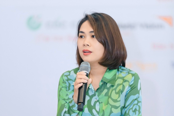 Bà Mai Thị Thanh Oanh- Phó Tổng giám đốc Cốc Cốc - nền tảng số Make in Việt Nam