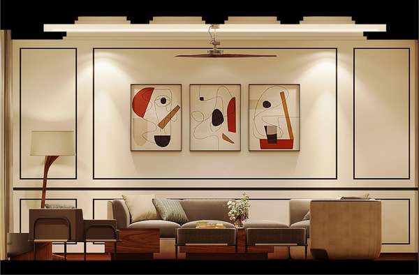 Thiết kế nội thất theo phong cách Modern Classic nằm trong bộ sưu tập Regal Collection Villa kề biển, ngay phố đi bộ tại Regal Legend (Quảng Bình).