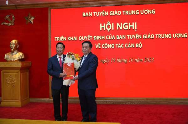 Ông Nguyễn Công Dũng được bổ nhiệm làm Tổng Biên tập Báo điện tử Đảng Cộng sản Việt Nam