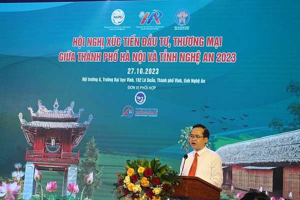 Hà Nội - Nghệ An hợp tác hỗ trợ doanh nghiệp xúc tiến đầu tư
