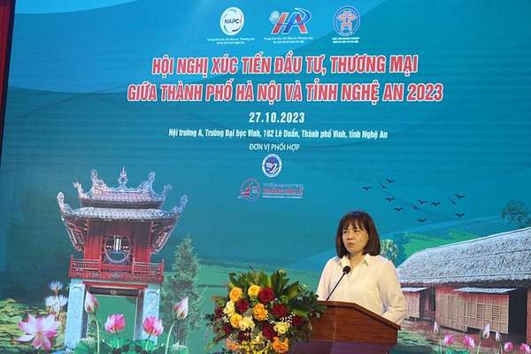 Hà Nội - Nghệ An hợp tác hỗ trợ doanh nghiệp xúc tiến đầu tư