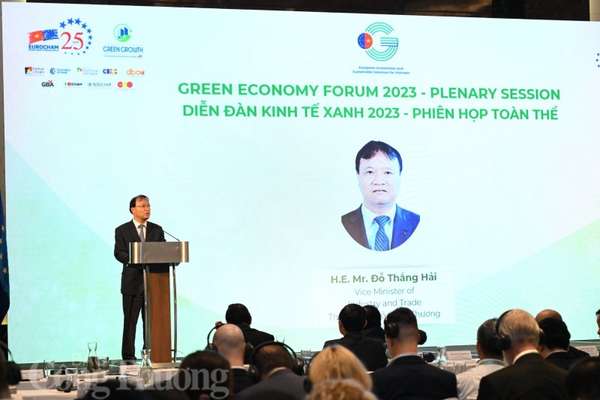 "Việt Nam không thể đi một mình trong hành trình hướng đến kinh tế xanh"
