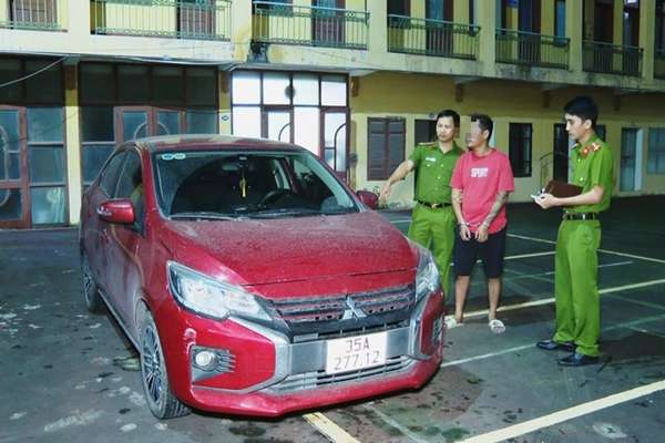 Ninh Bình: Bắt đối tượng trộm cắp xe ô tô sau 4 tiếng gây án