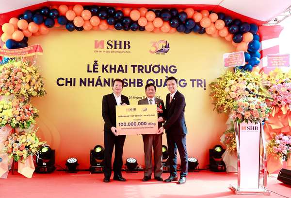 SHB khai trương chi nhánh Quảng Trị tiếp tục mở rộng mạng lưới vùng Bắc Trung Bộ
