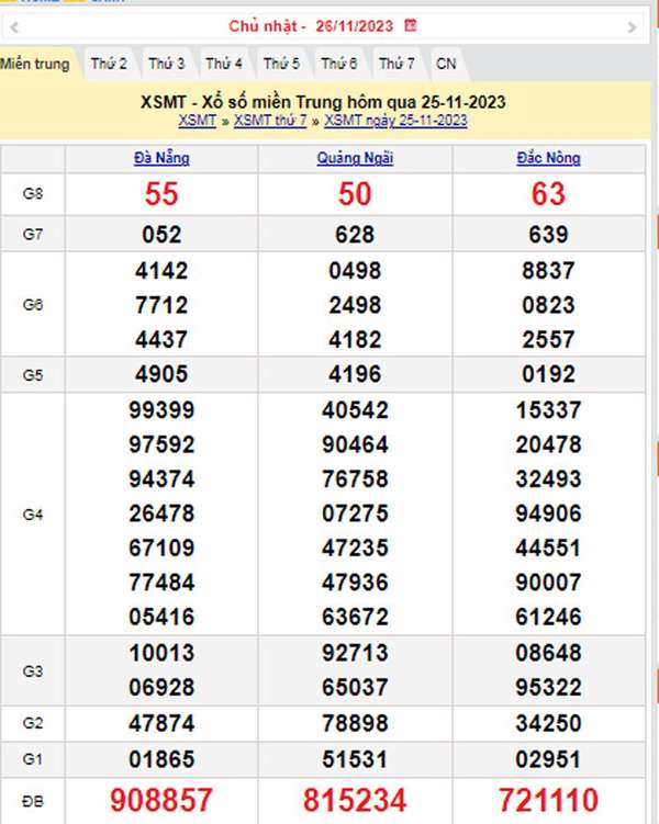 XSMT 26/11, Kết quả xổ số miền Trung hôm nay 26/11/2023, xổ số miền Trung ngày 26 tháng 11,trực tiếp XSMT 26/11