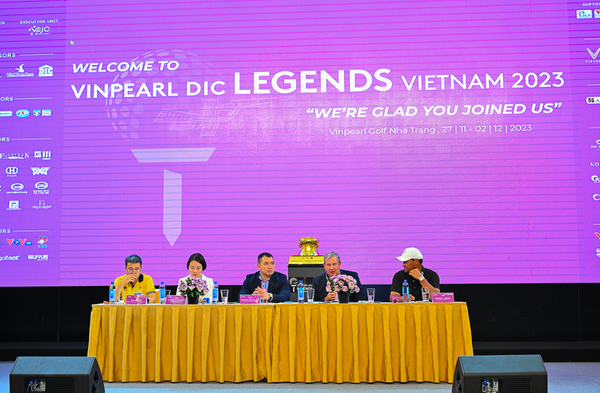 Vinpearl DIC Legends Vietnam 2023 công bố giải thưởng lên đến 31 tỷ đồng