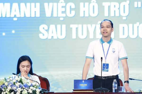 Anh Nguyễn Tiến Hưng, Phó Bí thư Thành đoàn, Chủ tịch Hội Sinh viên Việt Nam thành phố Hà Nội