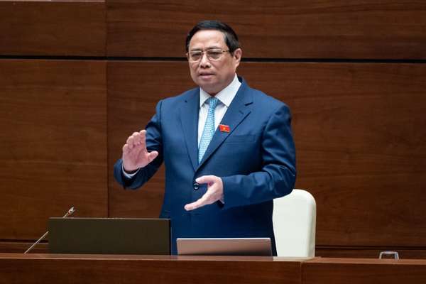 Thủ tướng Chính phủ Phạm Minh Chính trả lời chất vấn