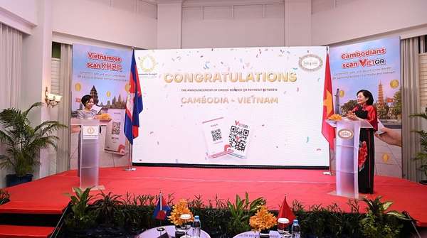 Kết nối thanh toán sử dụng QR Code giữa Việt Nam và Campuchia