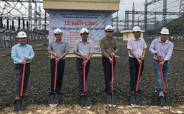 Thi công Lắp máy biến áp thứ 2 Trạm biến áp 220kV Phước An