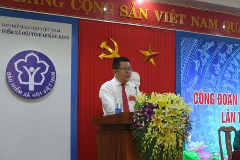 Ông Trần Anh Tuấn – Phó Giám đốc Bảo hiểm Xã hội tỉnh Quảng Bình